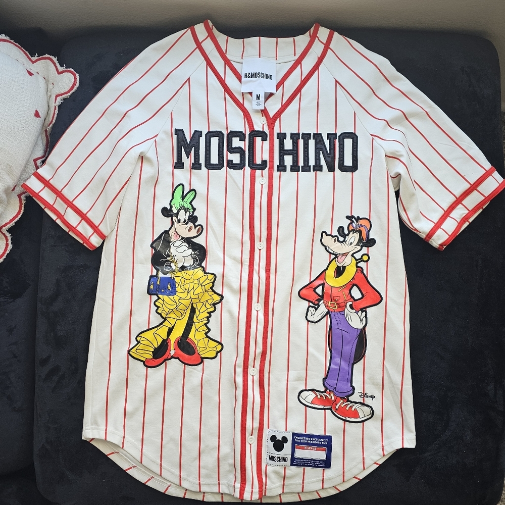 H&M x Moschino x Disney Baseball Jersey Dress